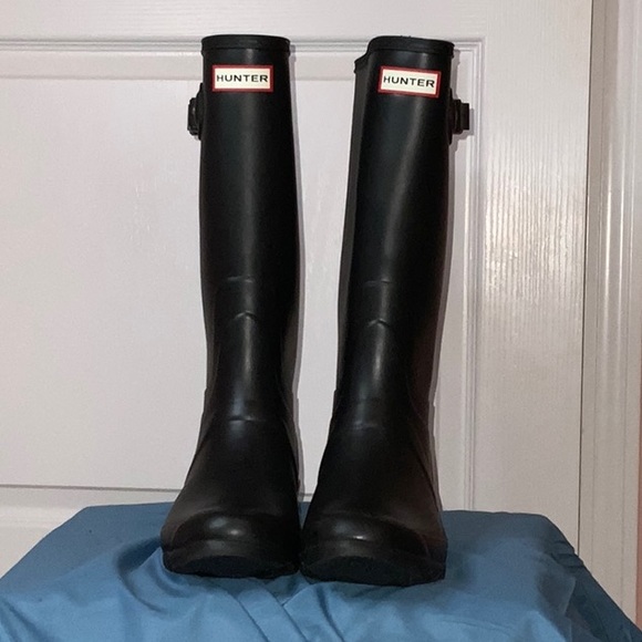 Hunter Shoes - Hunter black Rainboots